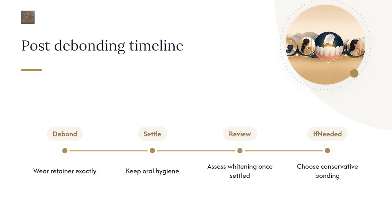 Timeline for decisions after braces