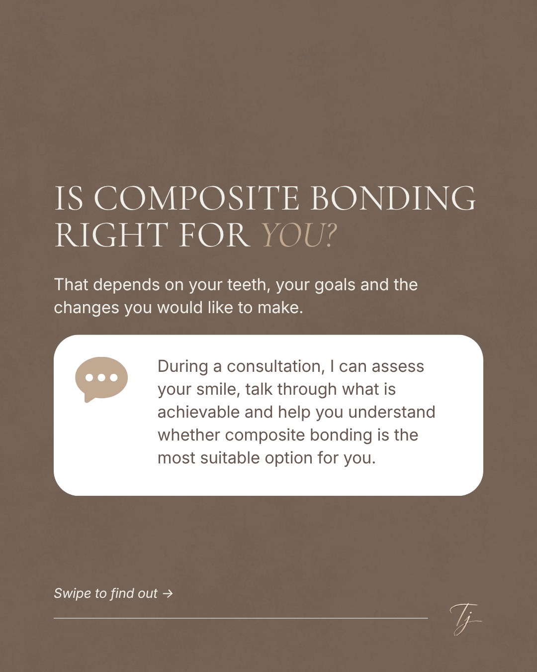 When someone comes to me wanting to change their smile, I always want to understand what it is that bothers them and what they would love to see… — image 6 of 7