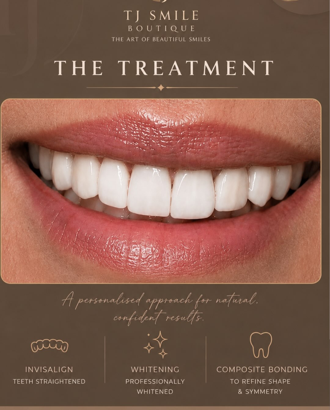 ✨ A smile transformed. A confidence restored. This beautiful smile journey combined Invisalign, professional teeth whitening and composite bonding to… — image 3 of 4