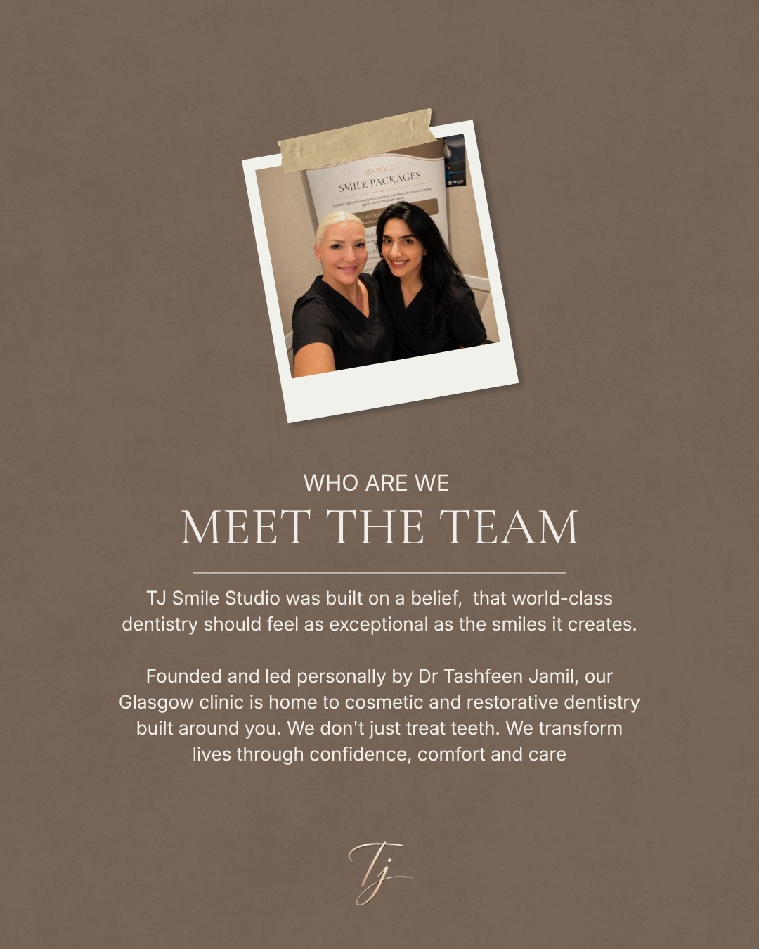 TJ Smile Studio is a single-dentist practice by design. You see the same clinician, Dr Tashfeen Jamil, at every visit, from your first consultation… — image 2 of 4