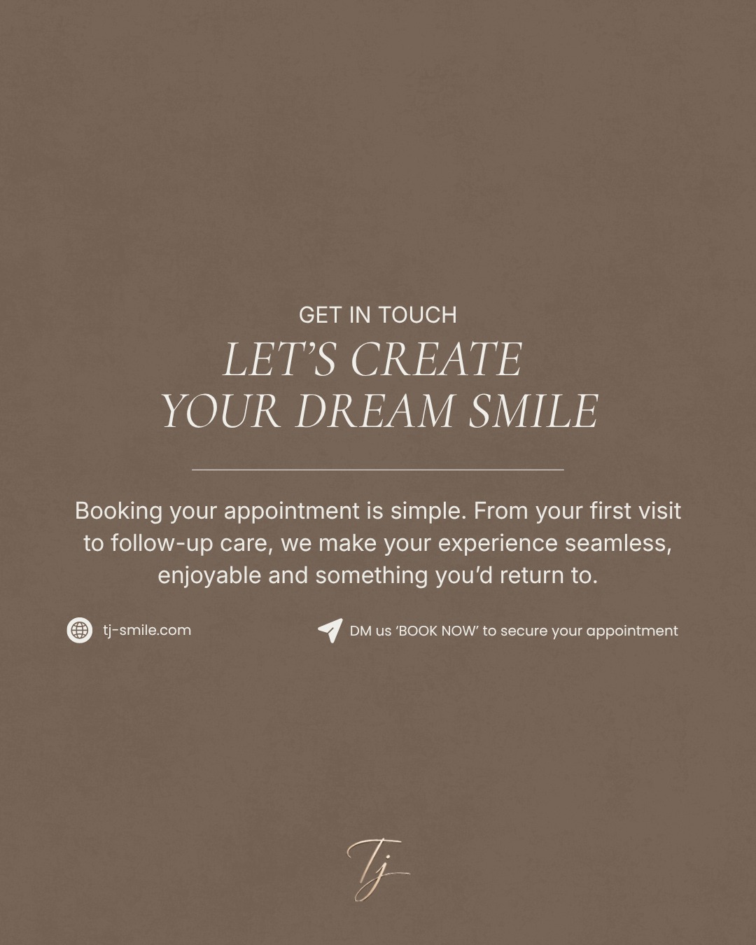 TJ Smile Studio is a single-dentist practice by design. You see the same clinician, Dr Tashfeen Jamil, at every visit, from your first consultation… — image 4 of 4